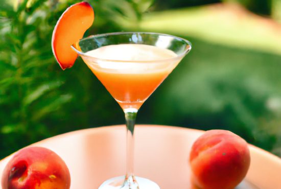 Cocktail Daiquiry Spicy Peach